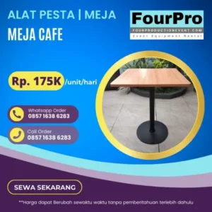 Sewa Meja Cafe