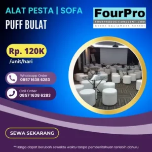 Sewa Puff Bulat