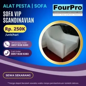 Sewa Sofa VIP Scandinavian