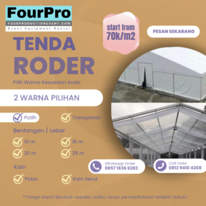Sewa Tenda Roder