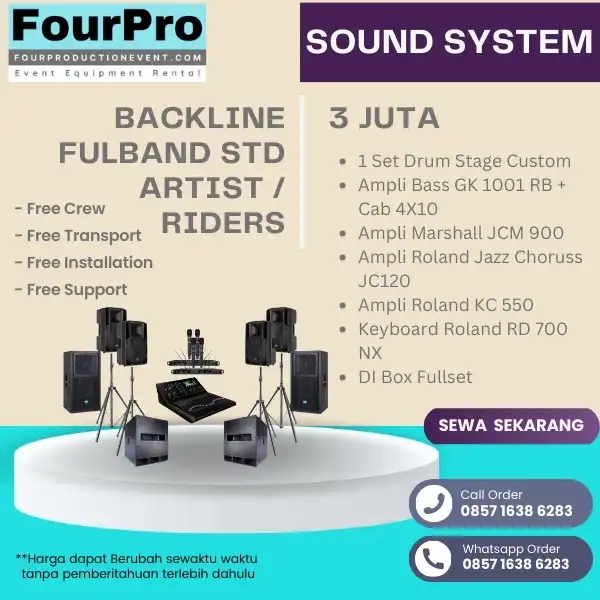 sewa sound system Backline Fulband